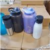 Image 4 : LOT OF KAMBUKKA AND REDUCE METAL TRAVEL BOTTLES WITH ZULU WATER BOTTLES