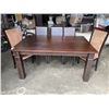 Image 2 : DINING TABLE WITH 6 CHAIRS