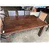 Image 3 : DINING TABLE WITH 6 CHAIRS