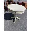 Image 1 : SMALL WHITE TABLE WITH DRAWER