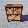 Image 1 : 4 DRAWER WICKER ORGANIZER