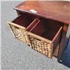Image 2 : 4 DRAWER WICKER ORGANIZER
