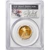Image 1 : 2011-W $10 Proof American Gold Eagle Coin PCGS PR70DCAM Philip Diehl Signature