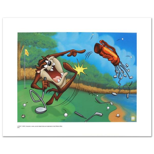 Looney Tunes "Terrible Taz Golf" Limited Edition Giclee on Paper
