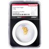 Image 1 : 2.62 Gram Arizona Gold Nugget NGC Vaultbox Unvaulted