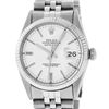 Image 1 : Rolex Mens Stainless Steel Silver Index Datejust Wristwatch