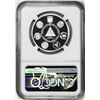 Image 2 : 2020 Nicaragua 10 Cordobas Locomotive 25 Trains Silver Coin NGC PF70 Ultra Cameo