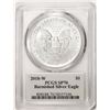 Image 2 : 2018-W $1 Burnished American Silver Eagle Coin PCGS SP70 Gary Whitley Signature