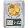 Image 2 : 1927 $20 St. Gaudens Double Eagle Gold Coin PCGS MS65 Old Green Holder