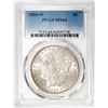 Image 1 : 1884-O $1 Morgan Silver Dollar Coin PCGS MS64