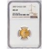 Image 1 : 2007 $5 American Gold Eagle Coin NGC MS69