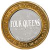 Image 2 : .999 Silver Four Queens Casino Hotel Las Vegas $10 Limited Edition Gaming Token