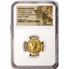 Image 1 : Byzantine Empire 491-518 AD Anastasius I AV Solidus Ancient Gold Coin NGC XF