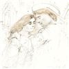 Image 2 : Edna Hibel (1917-2014) "Roberta and Roberto" Limited Edition Lithograph on Paper