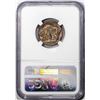 Image 2 : 1938-D Buffalo Nickel Coin NGC MS67 Amazing Toning