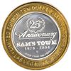 Image 1 : .999 Silver Sam's Town Las Vegas, Nevada $10 Casino Limited Edition Gaming Token