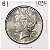 1934 $1 Peace Silver Dollar Coin