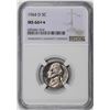 1964-D Jefferson Nickel Coin NGC MS66+* Star