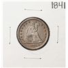 1841 Seated Liberty Quarter Coin