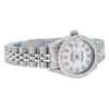 Image 3 : Rolex Ladies Stainless Steel Diamond Datejust Wristwatch