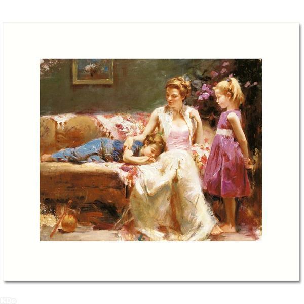 Pino (1939-2010) "A Time to Remember" Limited Edition Giclee on Canvas