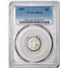 1889 Seated Liberty Dime Coin PCGS MS62