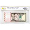 Image 1 : Pack of 2021 $5 Federal Reserve STAR Notes Boston Fr.1999-A* PCGS Gem UNC 66PPQ