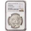 Image 1 : 1862GO YF Mexico 8 Reales Silver Coin NGC VF Details Chopmarked