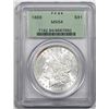 1888 $1 Morgan Silver Dollar Coin PCGS MS64 Old Green Holder