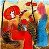 Image 2 : Moshe Leider Original Mixed Media On Paper