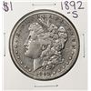 Image 1 : 1892-S $1 Morgan Silver Dollar Coin