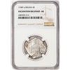Shipwreck 1746P q Bolivia 4 Reales Silver Coin NGC AU Excavation Recovery