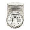 Image 2 : Roll of (20) Brilliant Uncirculated 1963 Franklin Half Dollar Coins