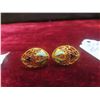 Image 2 : 21kt Gold Set of Earrings 3.3 Grams 