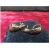 Image 2 : 14kt Gold Set of Earrings 1 Gram