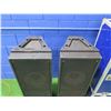 Image 8 : Qty 2 JBL 4894 Array Series Speakers in Hard Case