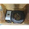 Image 2 : Misc Electrical Equipment: Plugs, Breaker, Cable, etc in Hard Case