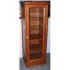 Image 1 : MADE IN CANADA WOOD CABINET APPROX 60" TALL