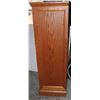 Image 5 : MADE IN CANADA WOOD CABINET APPROX 60" TALL