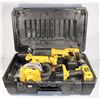 Image 1 : DEWALT CORDLESS TOOL SET IN CASE TESTED WORKING