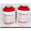 Image 1 : TWO TUBS OF SANI-CLOTH PLUS GERMICIDAL DISPOSABLE