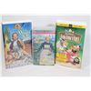 Image 1 : X3 SEALED VHS, INC. FUN AND FANCY FREE, THE WIZARD
