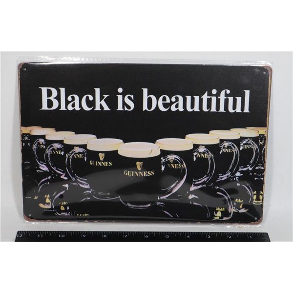 BRAND NEW METAL BLACK IS BEAUTIFUL GUINNESS