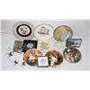 Image 1 : LARGE LOT OF DECORATIVE PLATES AND PICTURE FRAMES