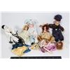 Image 1 : LOT OF VINTAGE DOLLS