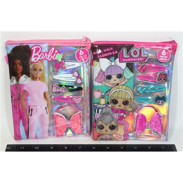 NEW BARBIE 6PC FASHION ACCESSORY SET SOLD WITH