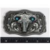 Image 1 : COW HEAD BELT BUCKLE
