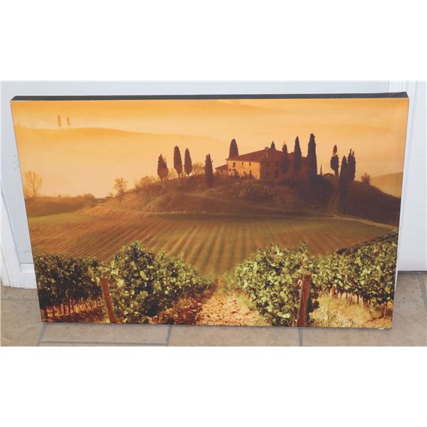 LARGE FIELD 36X24" ART PIECE