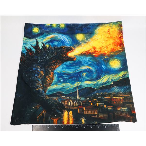 NEW GODZILLA IN STARRY NIGHT THEME CUSHION COVER