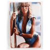 Image 1 : NEW FARRAH FAWCETT REPLICA METAL SIGN